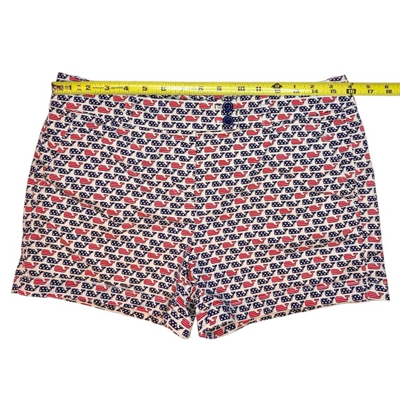 Vineyard Vines Patriotic Whale Shorts Size 6 - Picture 7 of 9